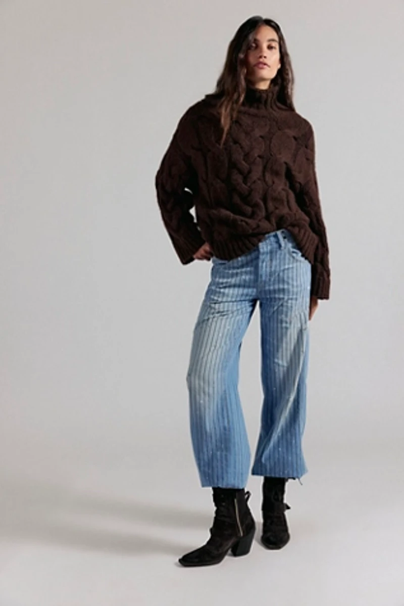 Clementine SoftSpun Cable Knit Pullover