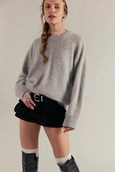Best V-Neck Brushed Cashmere Sweater