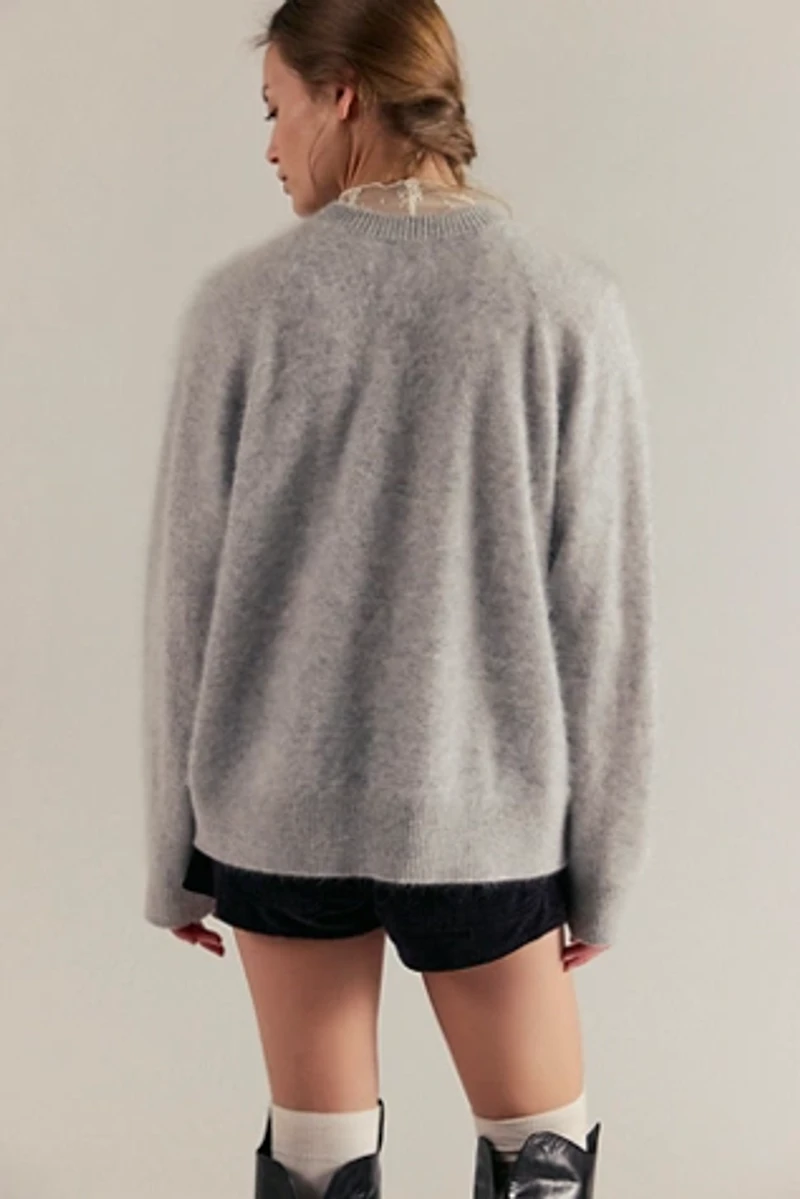 Best V-Neck Brushed Cashmere Sweater