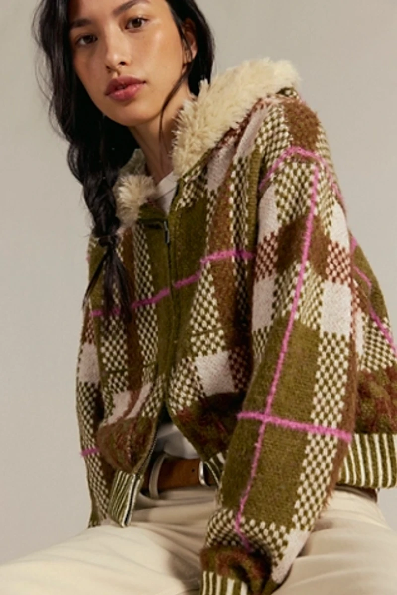 Namesake Faux Fur Lined Hoodie