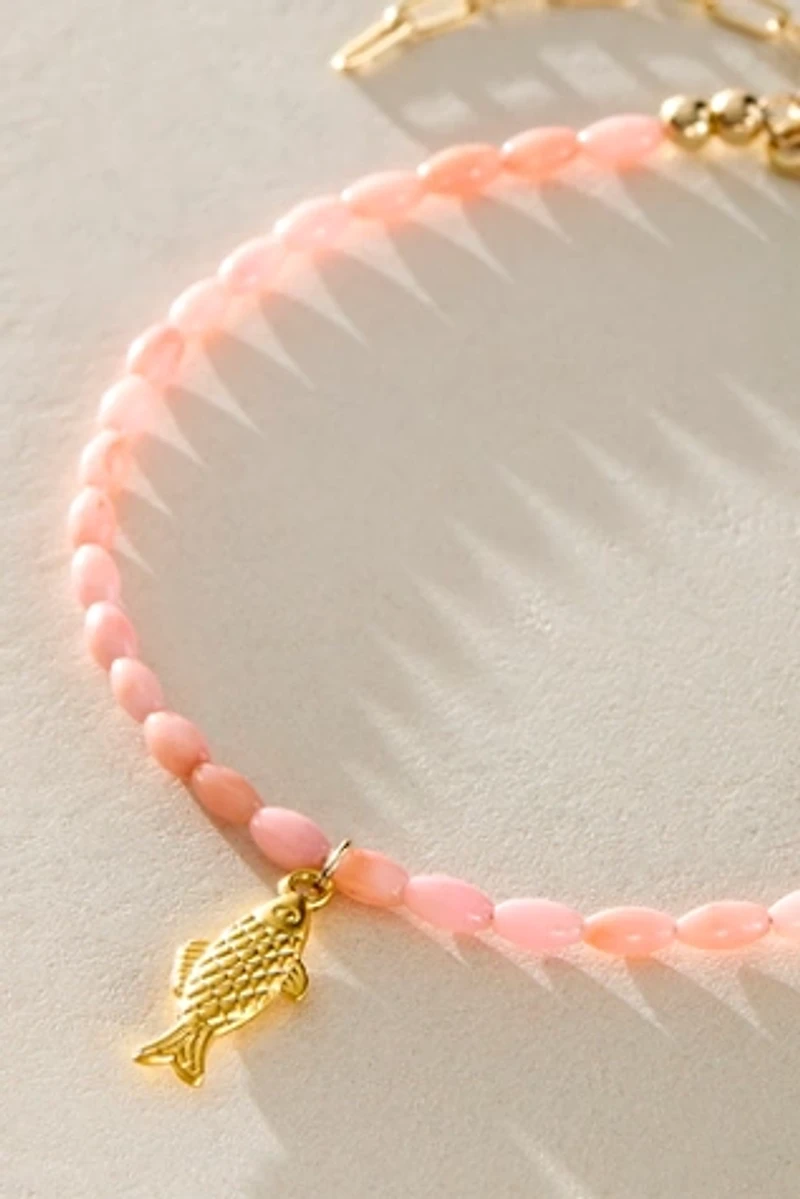 ALV Beaded Anklet
