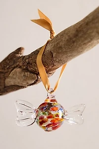 Handblown Glass Candy Ornament