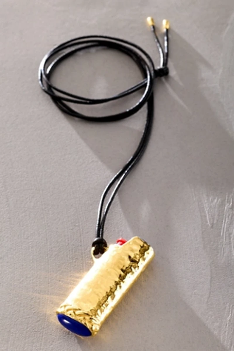 Pamela Love Small Gold Lighter Necklace