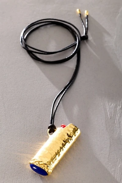 Pamela Love Small Gold Lighter Necklace