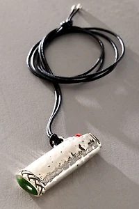Pamela Love Small Silver Lighter Necklace