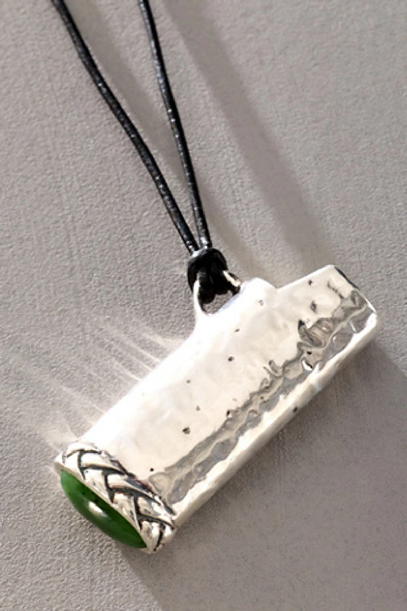 Pamela Love Small Silver Lighter Necklace