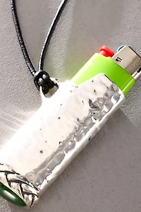 Pamela Love Small Silver Lighter Necklace