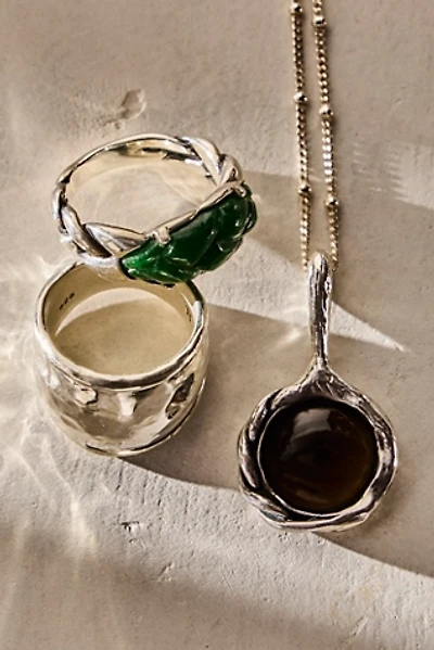 Pamela Love Braided Drop Pendant Necklace