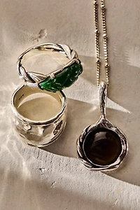 Pamela Love Braided Drop Pendant Necklace