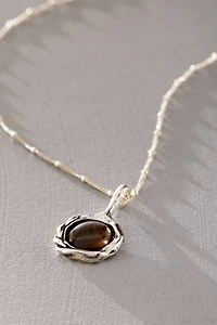 Pamela Love Braided Drop Pendant Necklace