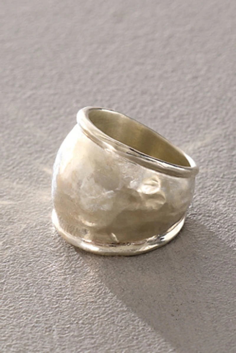 Pamela Love Hammered Radius Ring