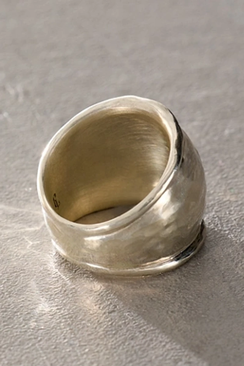 Pamela Love Hammered Radius Ring