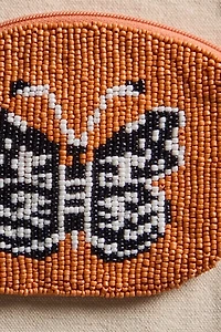 Mariposa Beaded Wallet
