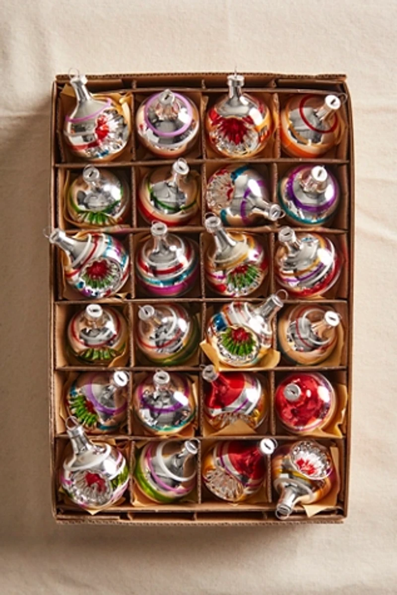 Mini Glass Ornament Set
