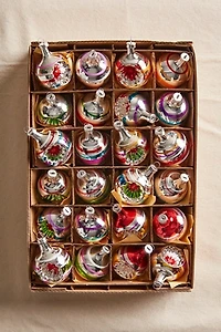 Mini Glass Ornament Set