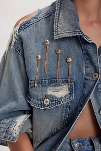 Brandy Fringe Pin Set
