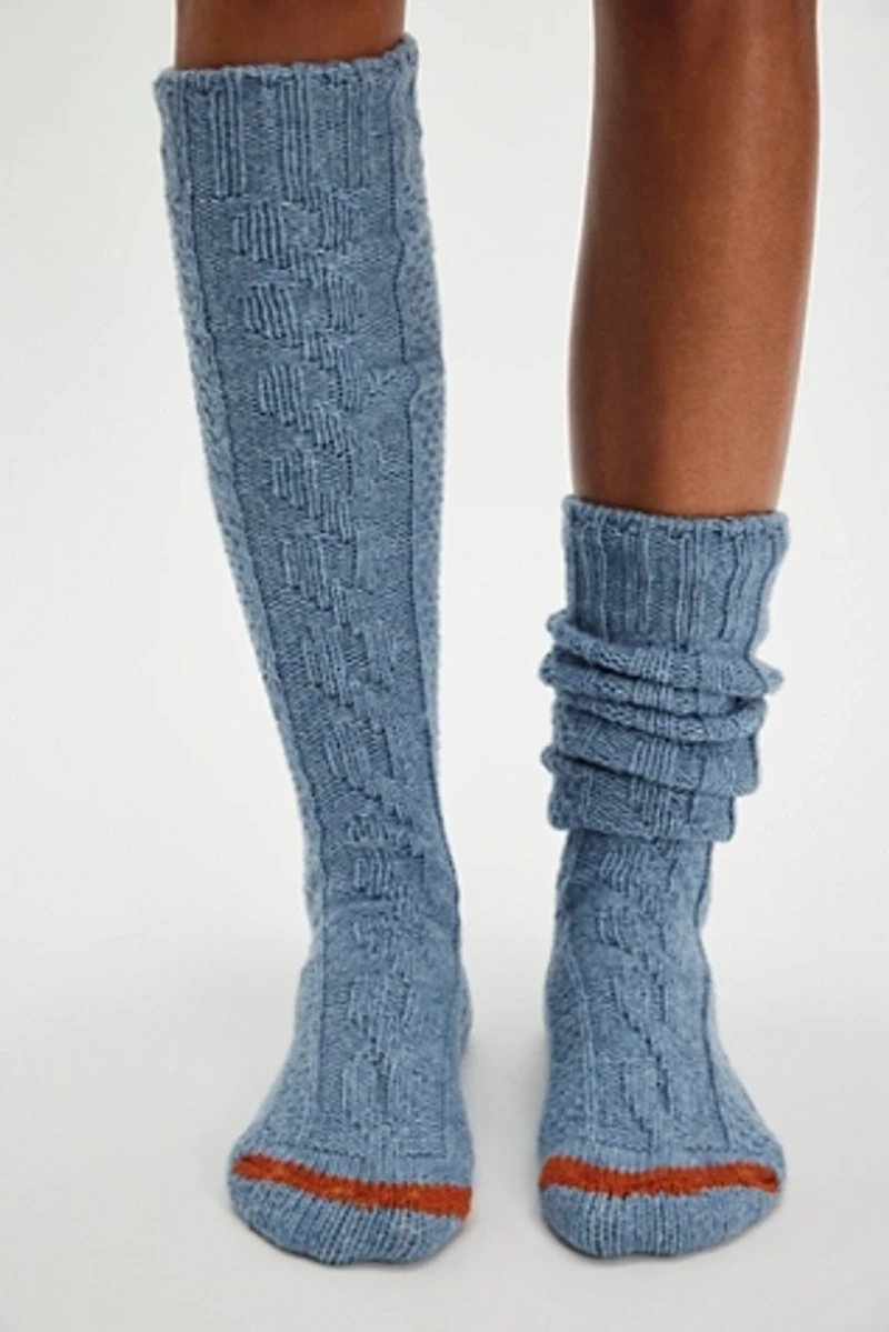 Thunders Love Cable Knit Socks
