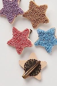 Zora Star Barrette Set Of 5