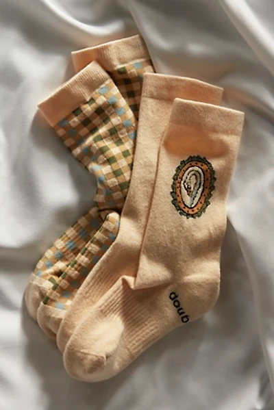 Doublesoul x Free People Crew Socks