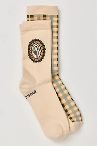 Doublesoul x Free People Crew Socks