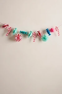 Christmas Candy Honeycomb Garland