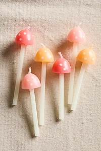 Mushroom Candle Set Of 6