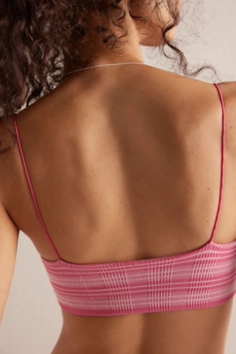 Seamless Ribbed Retro Bralette