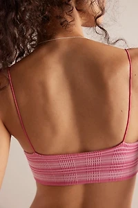 Seamless Ribbed Retro Bralette