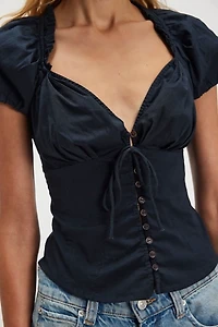 Summer Short Sleeve Blouse