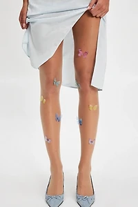 High Heel Jungle Pixie Butterfly Tights