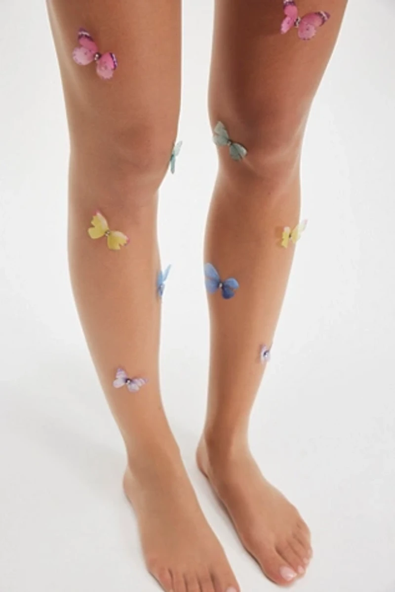 High Heel Jungle Pixie Butterfly Tights