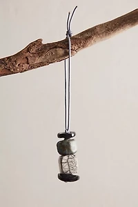 Raku Beaded Ornament