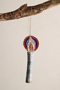 Kantha Candle Ornament