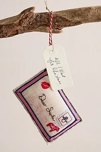 Letter To Santa Ornament