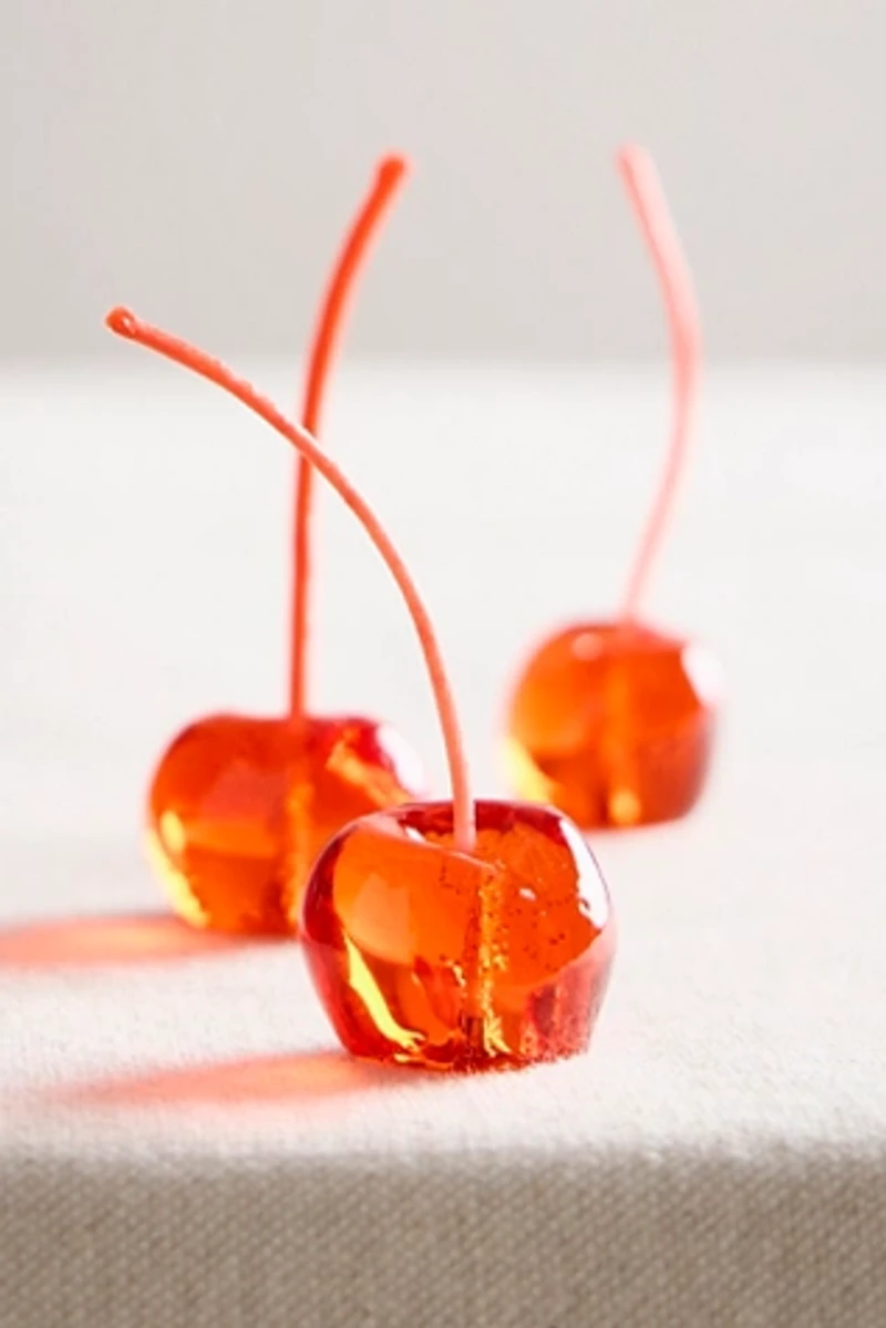 Cherry Jelly Candle Set
