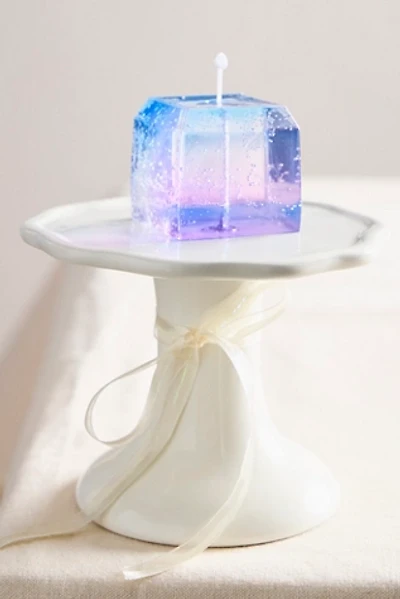 Tie Dye Ice Cube Candle