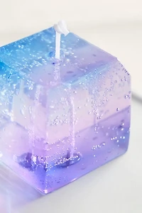 Tie Dye Ice Cube Candle