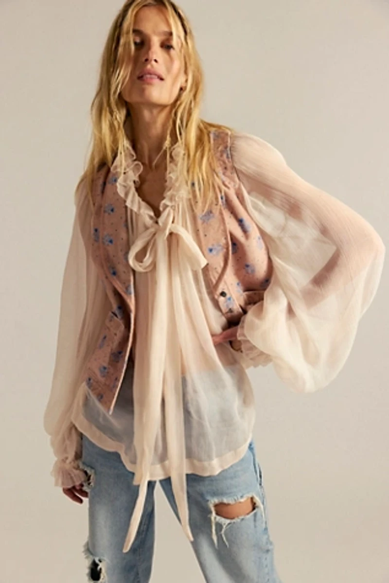 We The Free Noir Nights Printed Vest