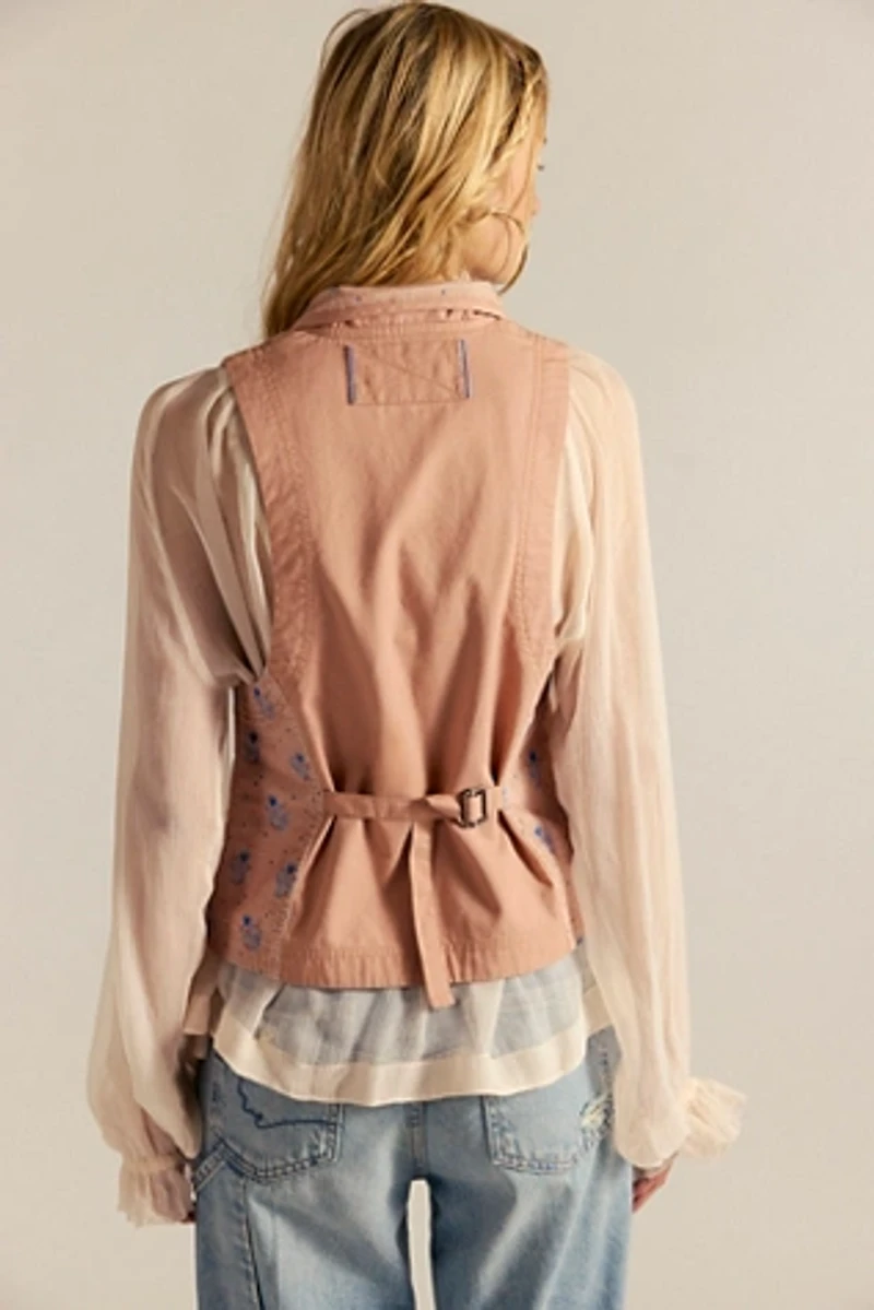 We The Free Noir Nights Printed Vest