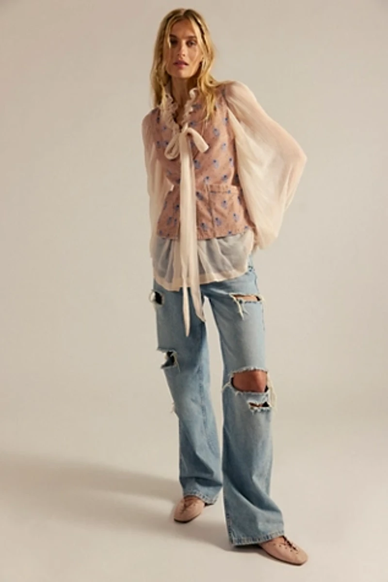 We The Free Noir Nights Printed Vest