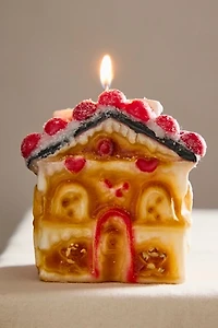 Gingerbread House Candle