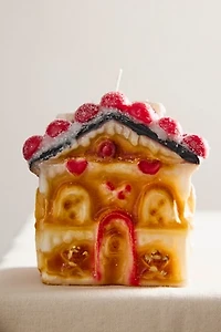 Gingerbread House Candle