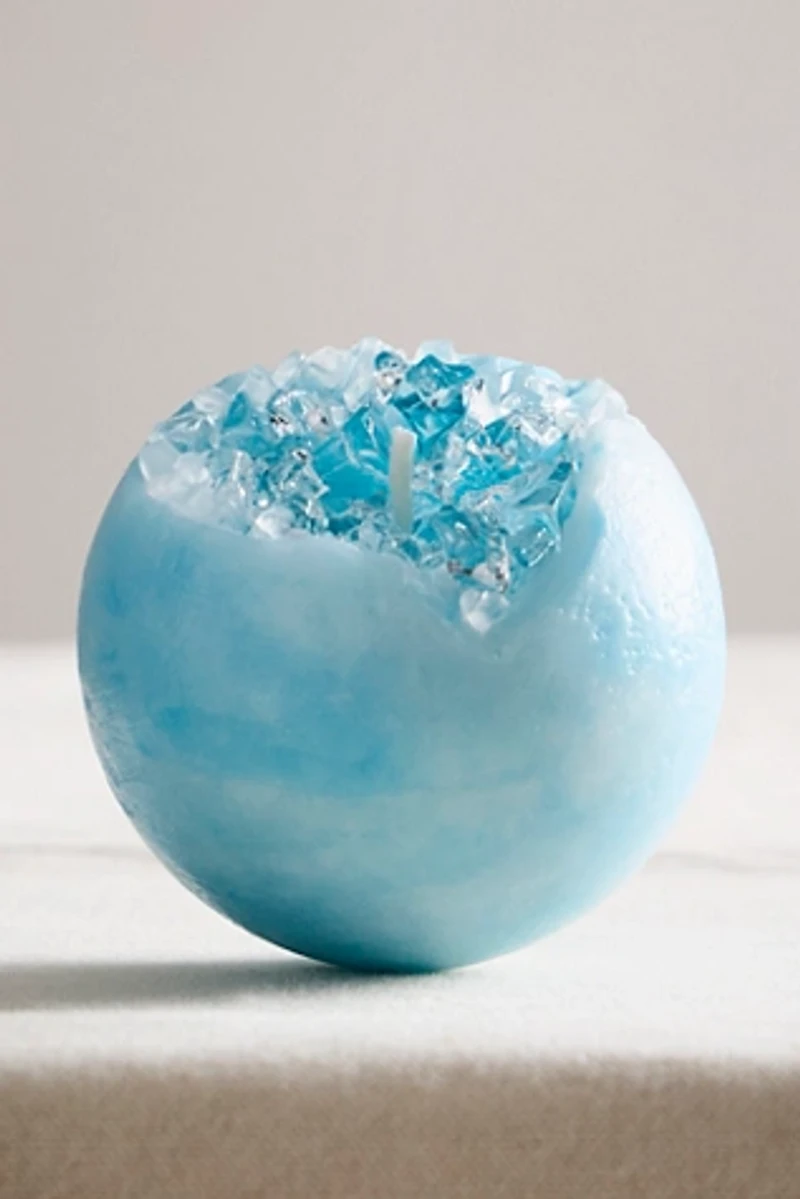 Geode Crystal Sphere Candle