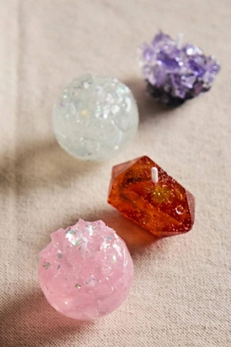 Mini Crystal Candle Set
