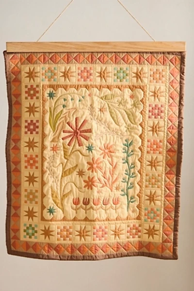 Floral Patchwork XL Wall Hanging
