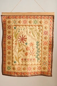 Floral Patchwork XL Wall Hanging