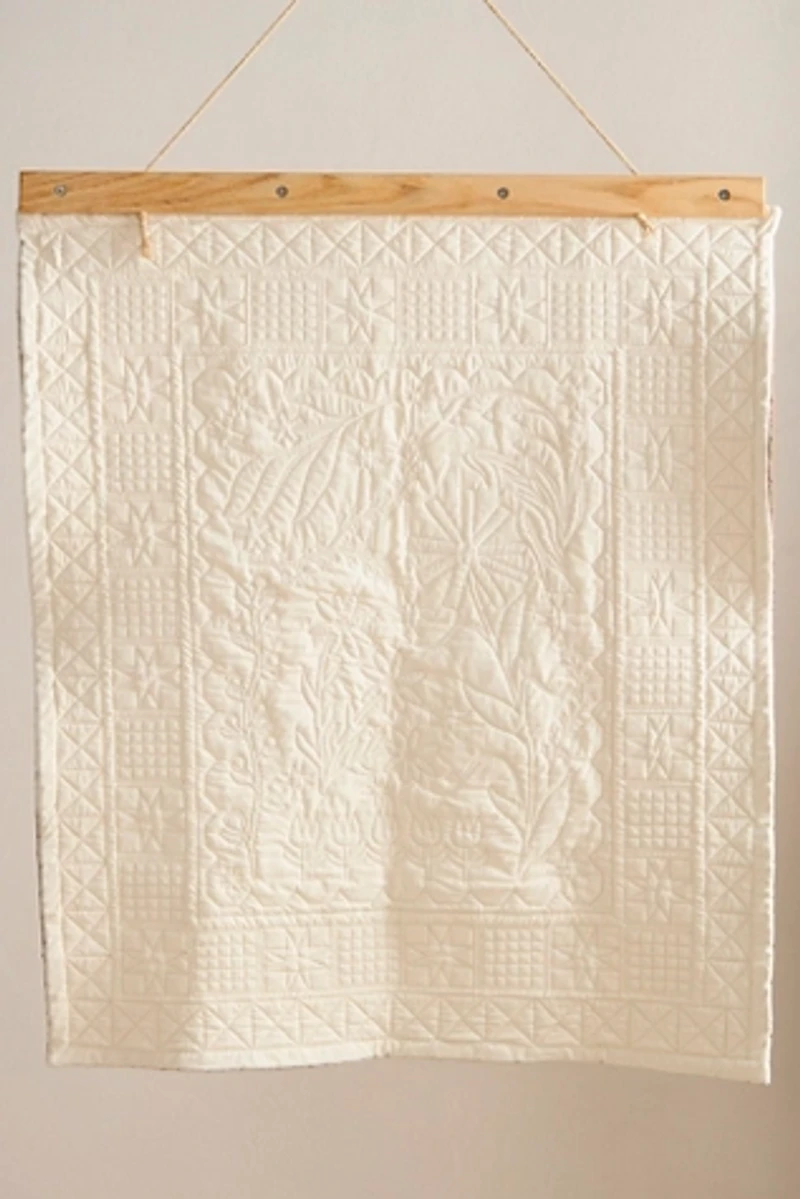 Floral Patchwork XL Wall Hanging