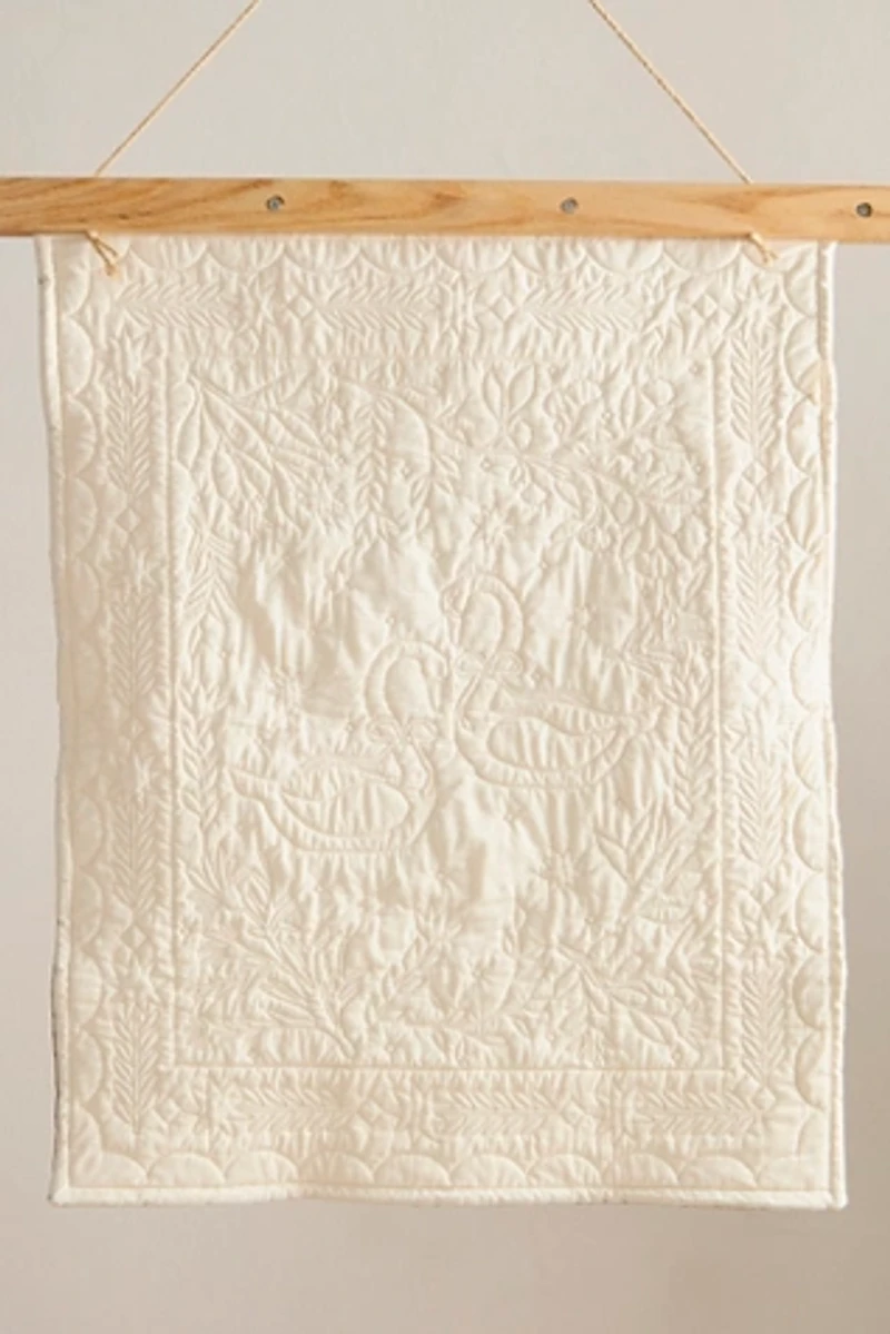 Winter Swans Large Wall Hanging