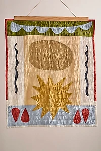 Tessa Layzelle Handstitched Solstice Pattern Quilt