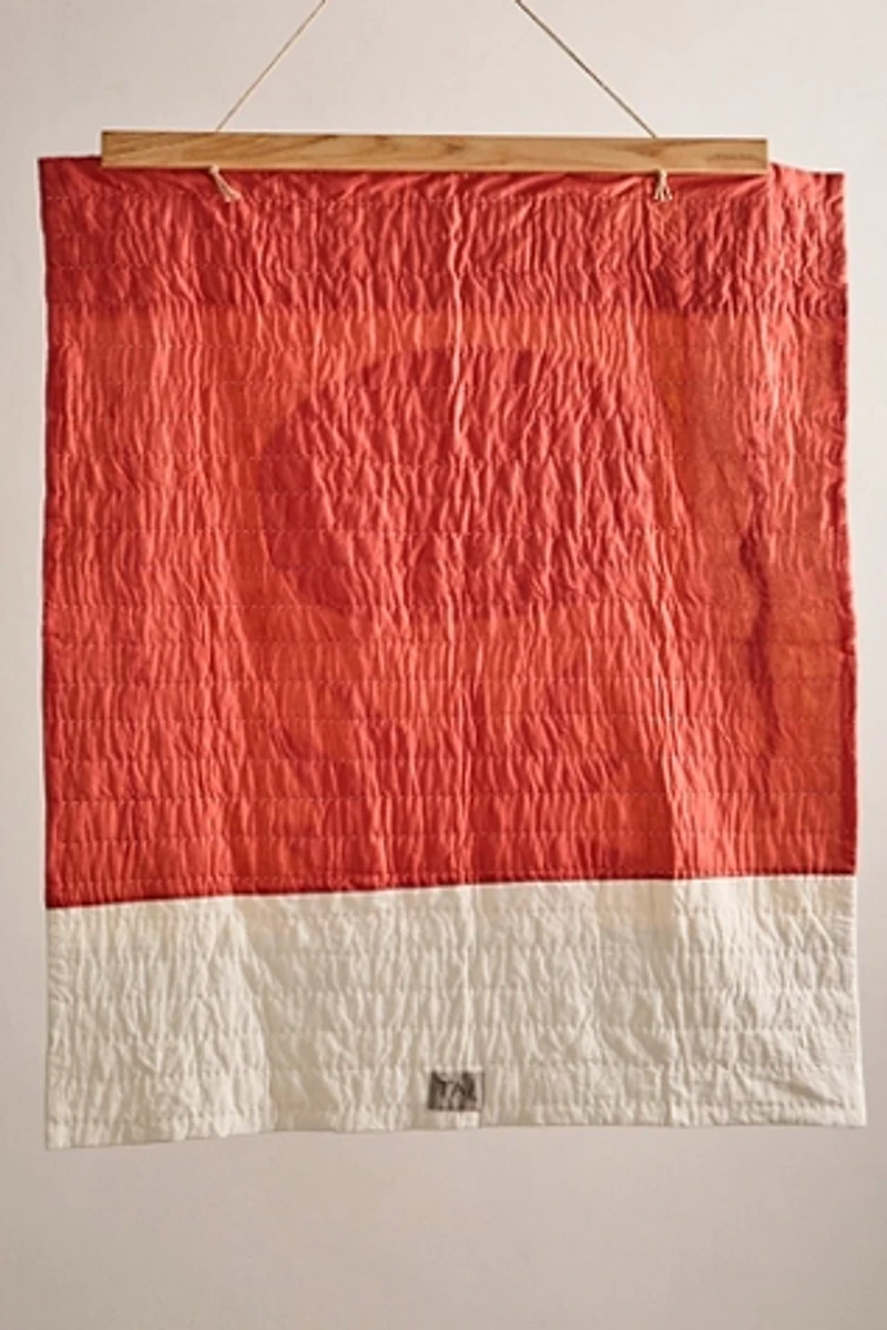 Tessa Layzelle Handstitched Solstice Pattern Quilt